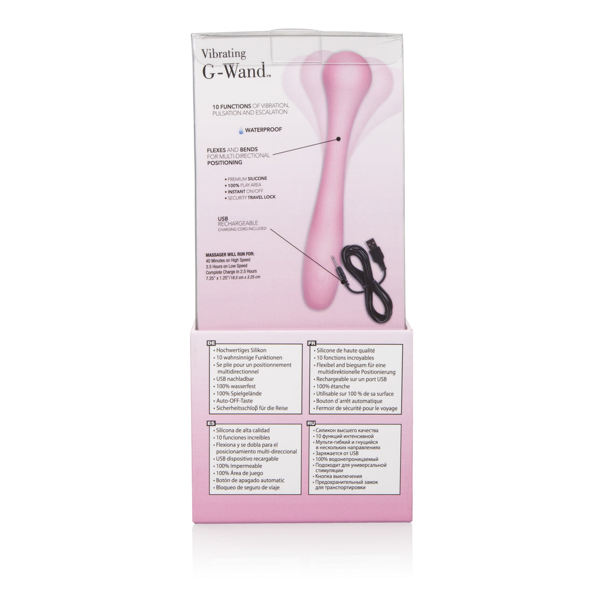 CalExotics Inspire G-Wand Vibrator, USB Rechargeable - SE4812053