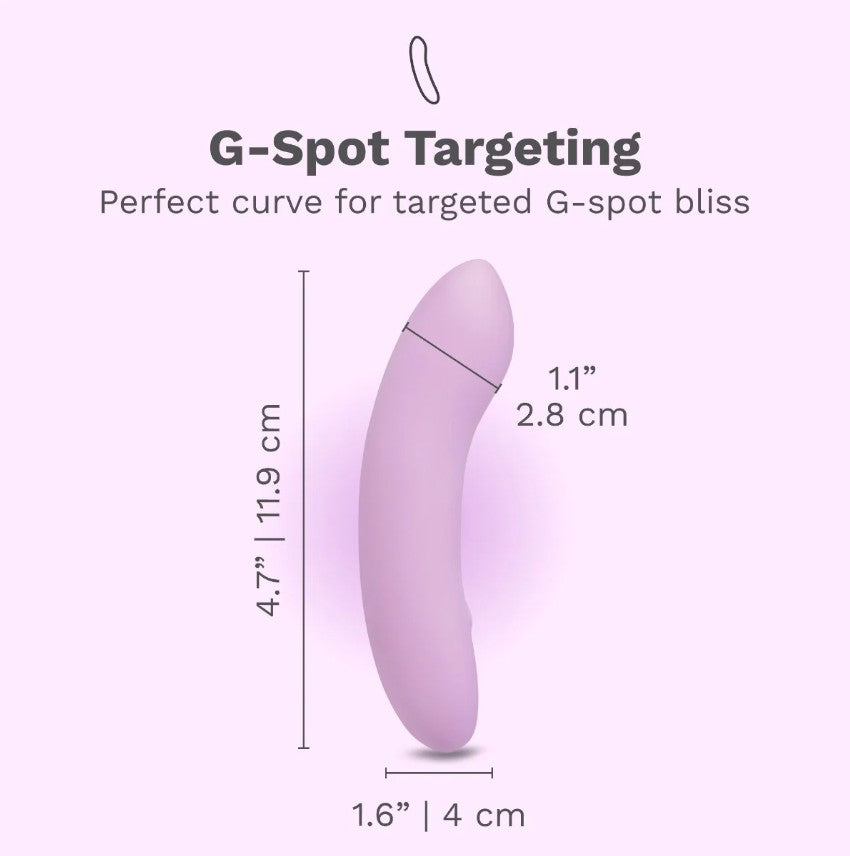 Le Wand Mini Vibe Glide G-Spot Vibrator — Rechargeable, Waterproof - LW8046