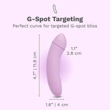Le Wand Mini Vibe Glide G-Spot Vibrator — Rechargeable, Waterproof - LW8046