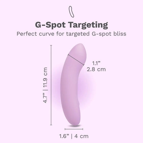 Le Wand Mini Vibe Glide G-Spot Vibrator — Rechargeable, Waterproof - LW8046