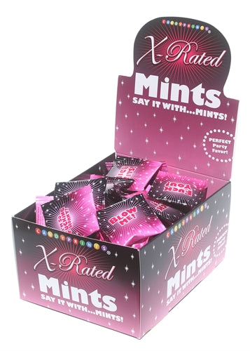 Little Genie X-Rated Mints — 100 Pack of 3.1g Peppermint Bags - CP-441