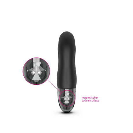 Mystim Hop Hop Bob e‑stim Vibrator — Black - MY5409