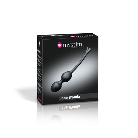 Mystim Jane Wonda Geisha Balls Duo — Rotating E-Stim Love Balls - MY2866