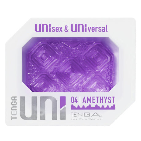 Tenga UNI Amethyst Unisex Disposable Sleeve with Pocket Lotion - TN704