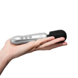 DOXY Doxy Go Brushed Metal — 15 cm Compact Travel Wand - DX0425