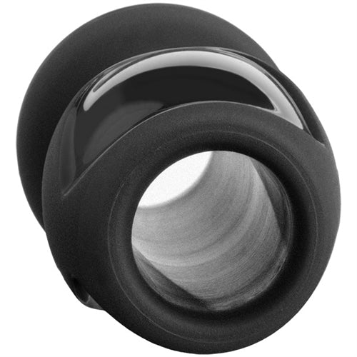Platinum Premium Silicone - the Stretch - Medium - Black by Doc Johnson