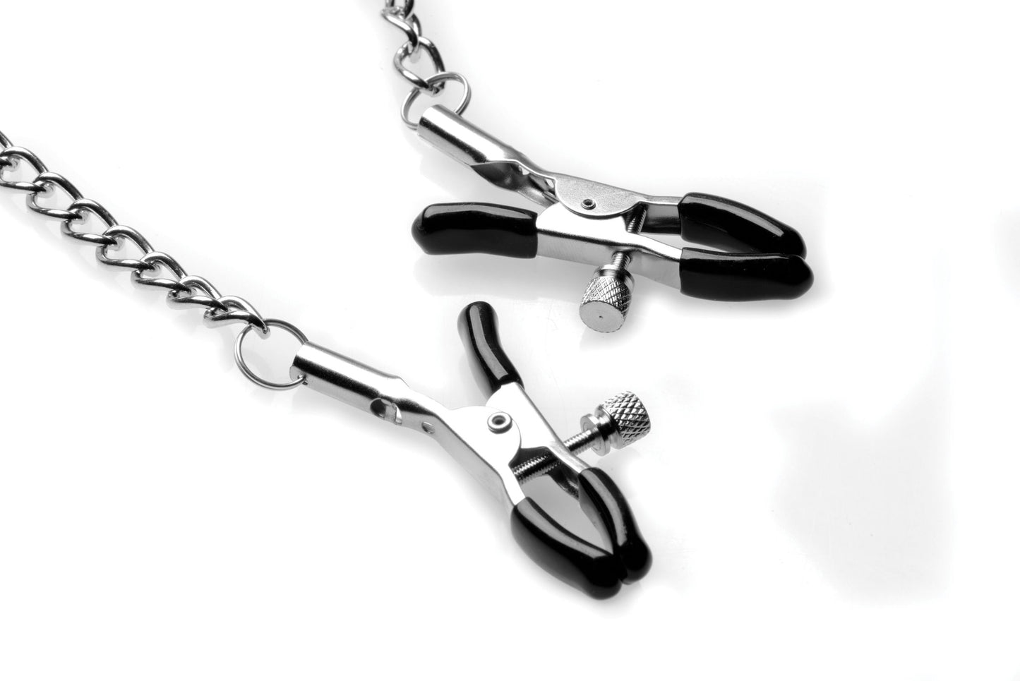 Silicone Ball Gag W/nipple Clamps by XR Brands