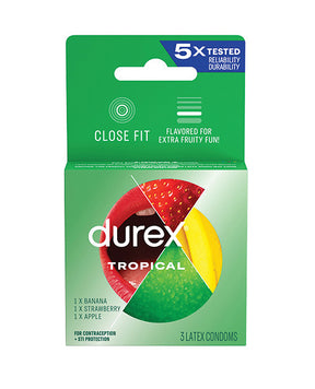 Durex Tropical Flavors - Box of 3 by Durex