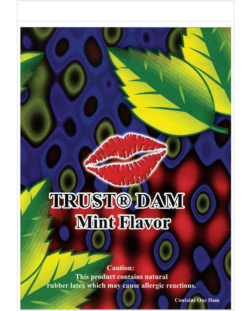 Trust Dam Latex Dental Dam - Mint by Latex Dental Dam
