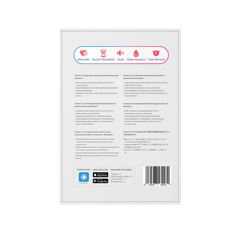 Lovense Tenera 2 PulseSense Clitoral Stimulator - LS0272