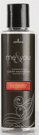 Sensuva Me and You Massage Oil — Wild Passionfruit & Island Guava, 4.2 fl oz - SEN-VL434