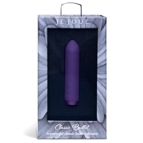 Je Joue Classic Rechargeable Bullet Vibrator, Purple - JE405PR