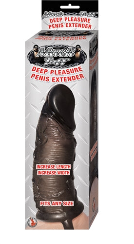 Mack Tuff Deep Pleasure Penis Extender - Black by Nasstoys