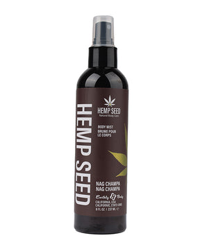 Earthly Body Hemp Seed Moisturizing Body Mist - 8 oz Nag Champa by Earthly Body