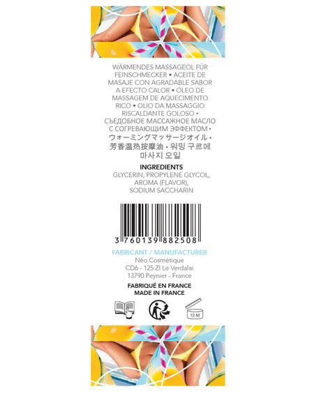 EXSENS of Paris Warming Massage Oil - 50 ml Sex on the Beach by Exsens