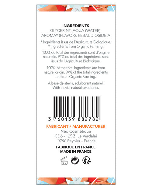 Exsens Organic White Peach Massage Oil — 50 ml