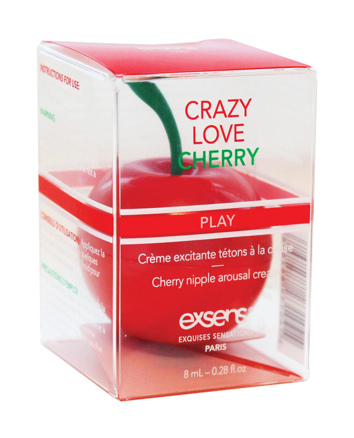 EXSENS of Paris Nipple Cream - 8 ml Crazy Love Cherry by Exsens