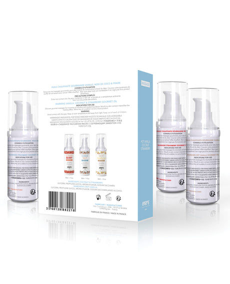 EXSENS of Paris Let's Travel Massage Oil Set by Exsens
