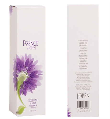 Essence Indulgence - All Natural Massage Oil - Yuzu - 4 Fl. Oz. by CalExotics
