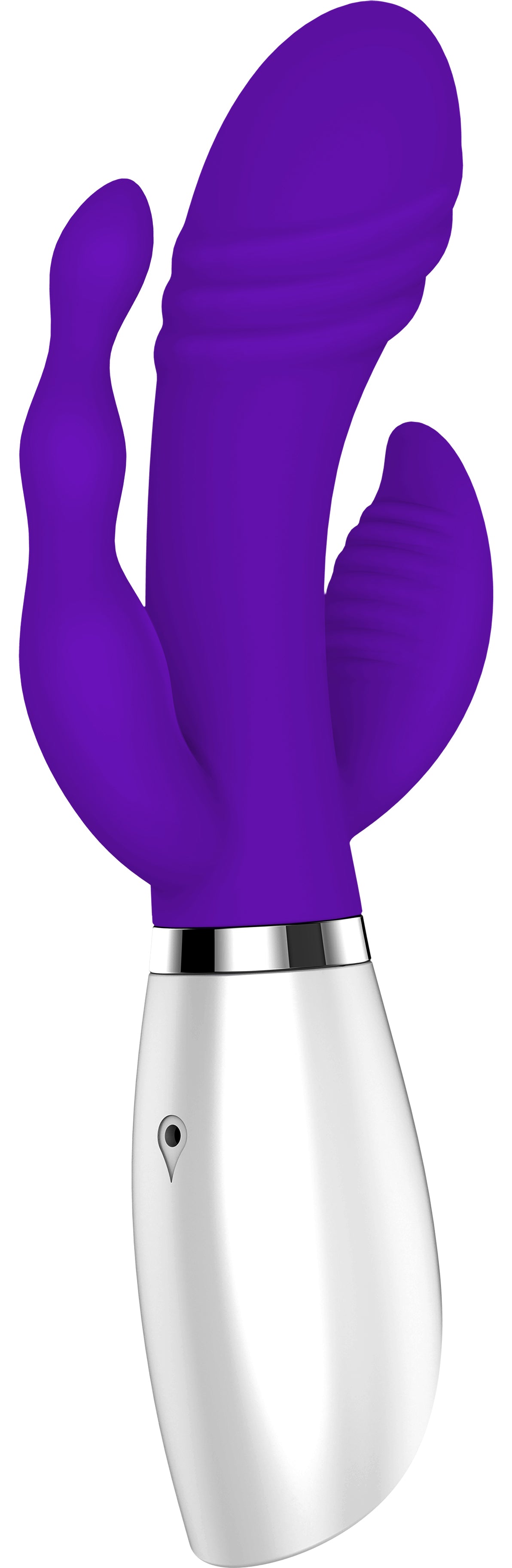 Evolved Novelties Disco Triple Play 3-Point Rechargeable Vibrator - EN-RS-0106-2