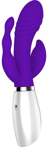 Evolved Novelties Disco Triple Play 3-Point Rechargeable Vibrator - EN-RS-0106-2