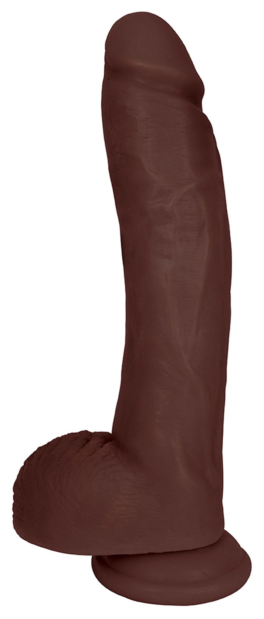 Jock 10 Inch Dong With Balls - Chocolate by Curve Toys