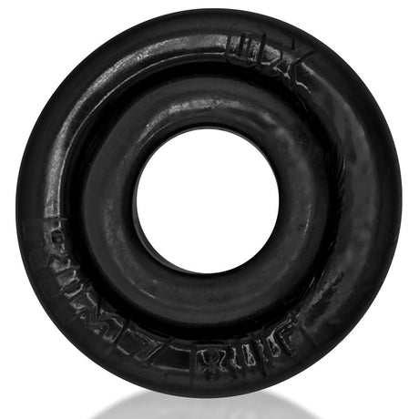OXBALLS Rimz Big Single Cock Ring — Black - OX-3205-BLK
