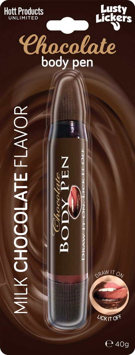 Hott Products Milk Chocolate Body Pen - HTP3482