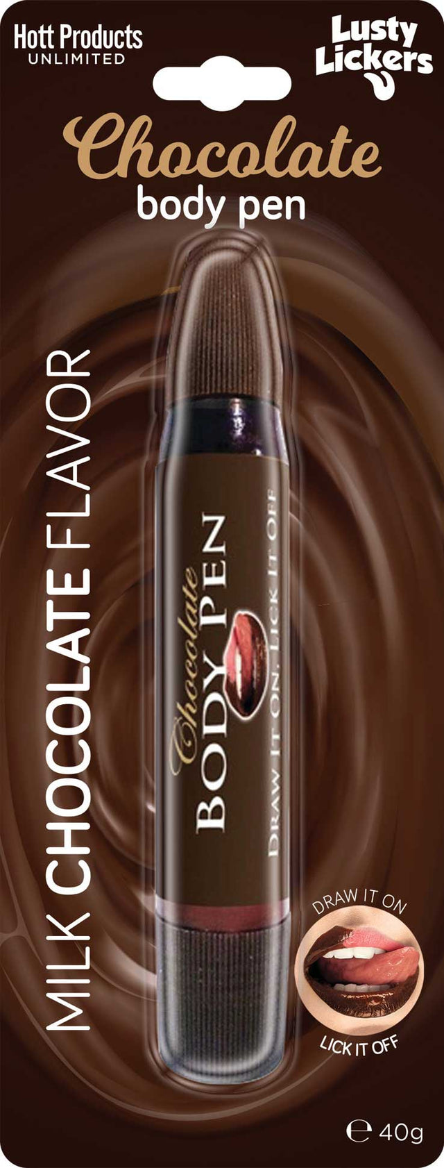Hott Products Milk Chocolate Body Pen - HTP3482