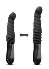 Blush Temptasia Lazarus Thrusting Dildo — Black, 10 in - BL-29985