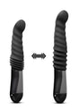 Blush Temptasia Lazarus Thrusting Dildo — Black, 10 in - BL-29985