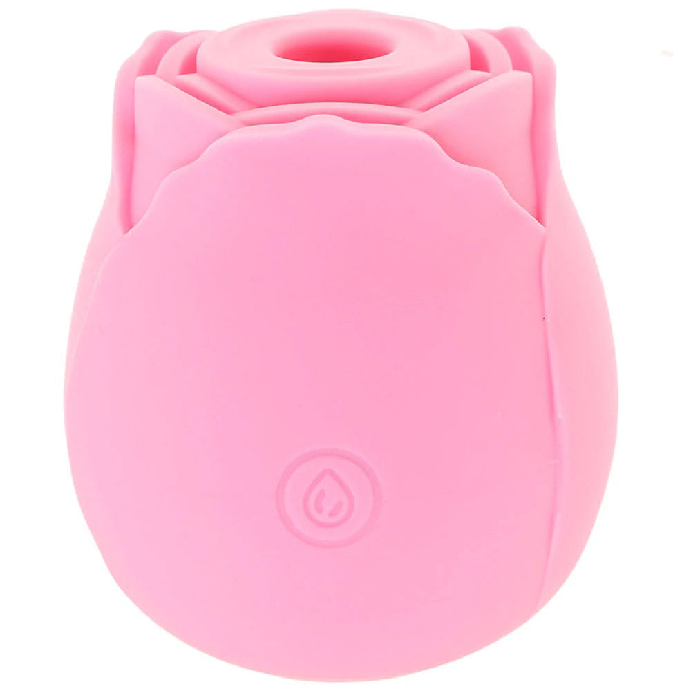 XR Brands Inmi Bloomgasm Wild Rose Clitoral Stimulator — Pink, Rechargeable - INM-AG870