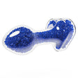 Blush Oh My Gem Lustre Glass Anal Plug — Blue, 3.25" (2.5" Insertable) - BL-12402