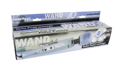 XR Brands Turbo Pearl 8-Speed Wand Massager (110V) - WE-AC394