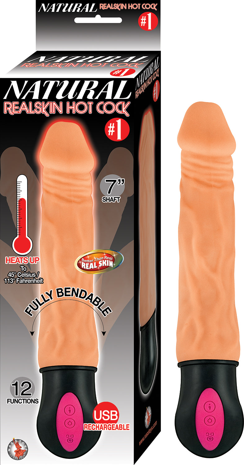 Natural Realskin Hot Cock #1 - Flesh by Nasstoys