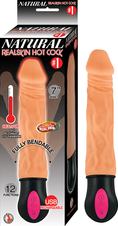 Natural Realskin Hot Cock #1 - Flesh by Nasstoys