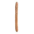 Blush Dr. Skin 18 Inch Double Dildo, Mocha - BL-36797
