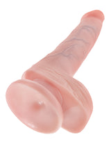 Pipedream King Cock 6 Inch Dildo with Suction Base — Light - PD5531-21