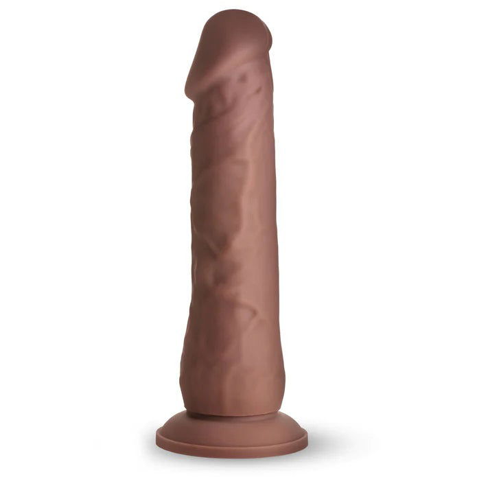 Curve Toys Easy Riders 7-inch Silicone Dildo — Dark - CN-18-0931-11
