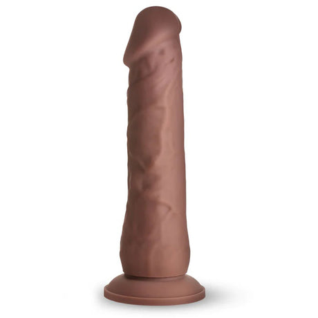 Curve Toys Easy Riders 7-inch Silicone Dildo — Dark - CN-18-0931-11