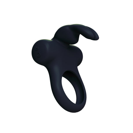 VeDO Frisky Bunny Vibrating Ring — Black Pearl - BU-0104
