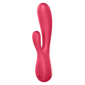 Satisfyer Mono Flex App-Controlled Rabbit Vibrator — Red - SAT-J2018-87-1