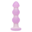 CalExotics Lavender Haze Beaded Anal Probe — Silicone, 10 Functions - SE0382153