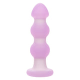CalExotics Lavender Haze Beaded Anal Probe — Silicone, 10 Functions - SE0382153