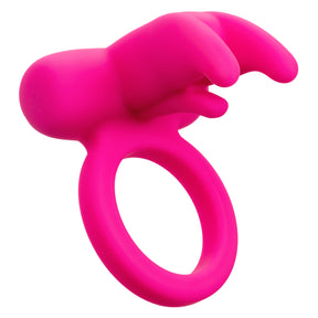 CalExotics Silicone Rechargeable Triple Clit Flicker Cock Ring - SE1841203