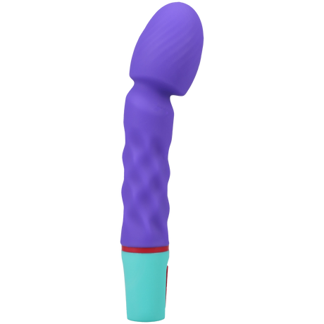 Doc Johnson Mood Intense G Rechargeable Silicone Vibrator — Purple - DJ1472-02-BX