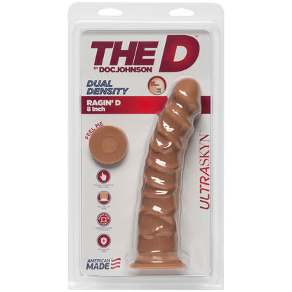 The D - Ragin' D 8 Inch - Caramel by Doc Johnson