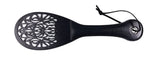 Sex & Mischief Lace Spanker Paddle — 13 in (33 cm), Black - SS10107