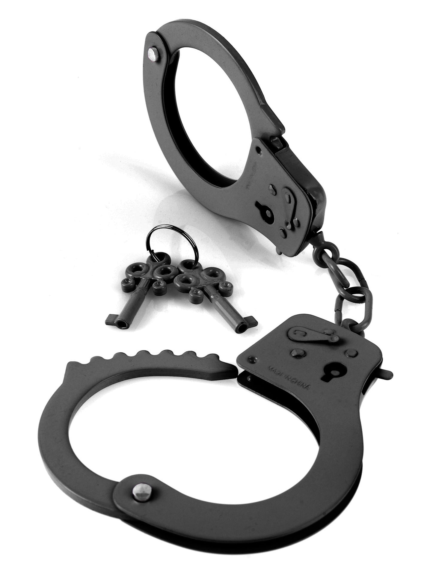 Fetish Fantasy Series Designer Metal Handcuffs - Black by Pipedream