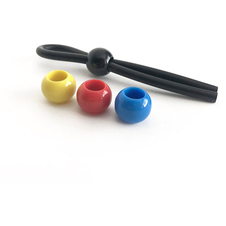Rascal Cock Leash Single Adjustable Silicone Cock Ring - BY-0465